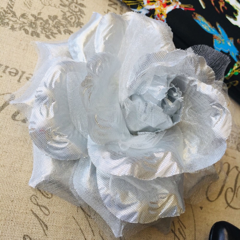 Faux Rose Corsage